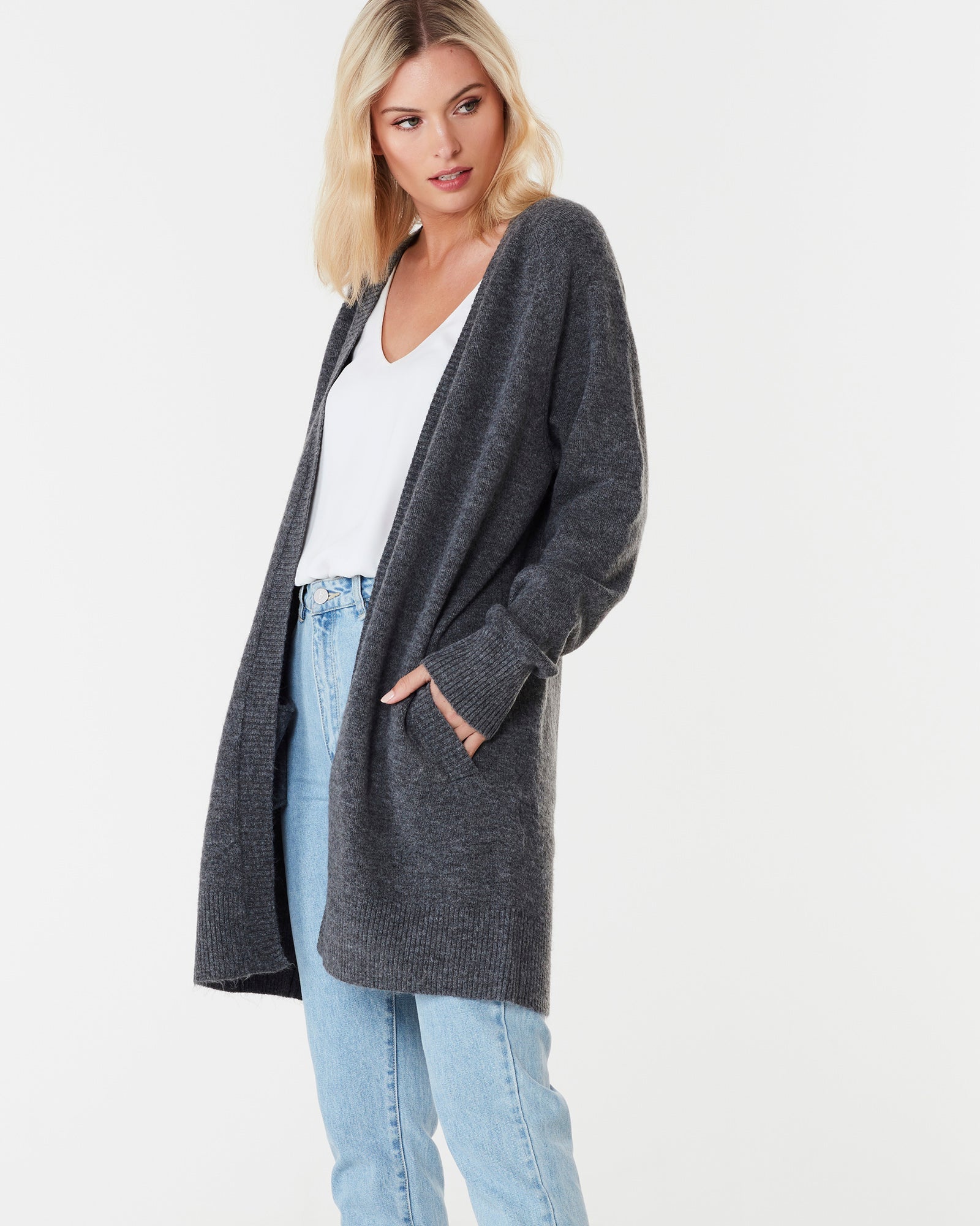 Oversized short outlet cardigan