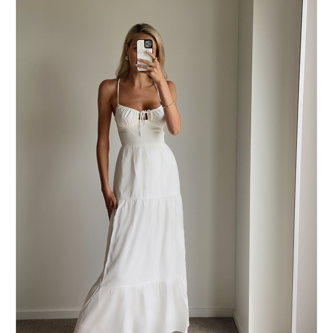 White flowy maxi new arrivals