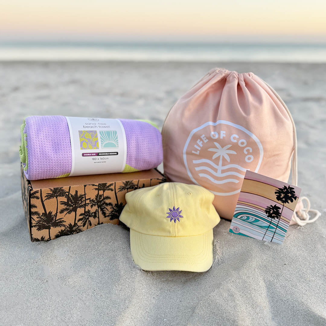 Sand Free Beach Towel Gift Set | Double | Positano