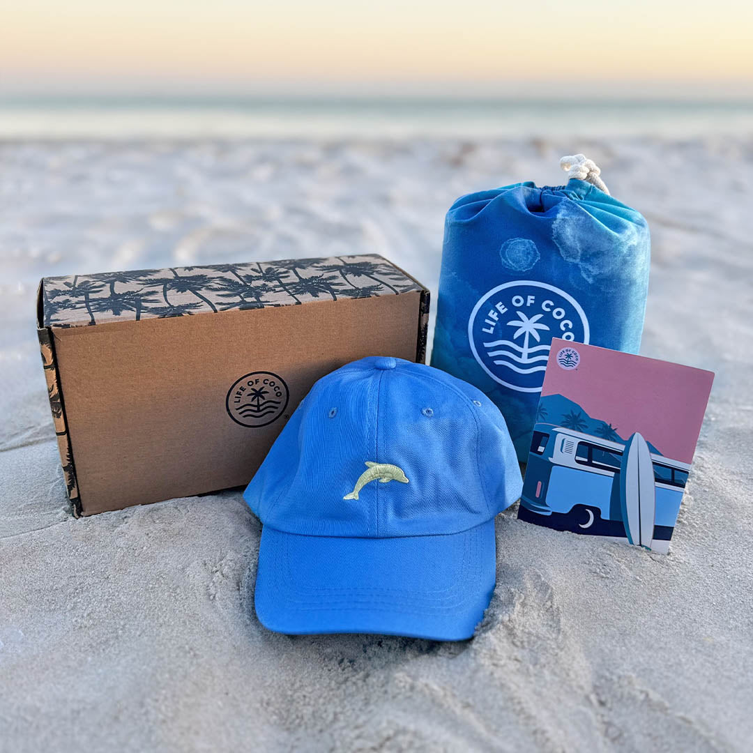 Sand Free Beach Towel Gift Set | Single | Whale Tale