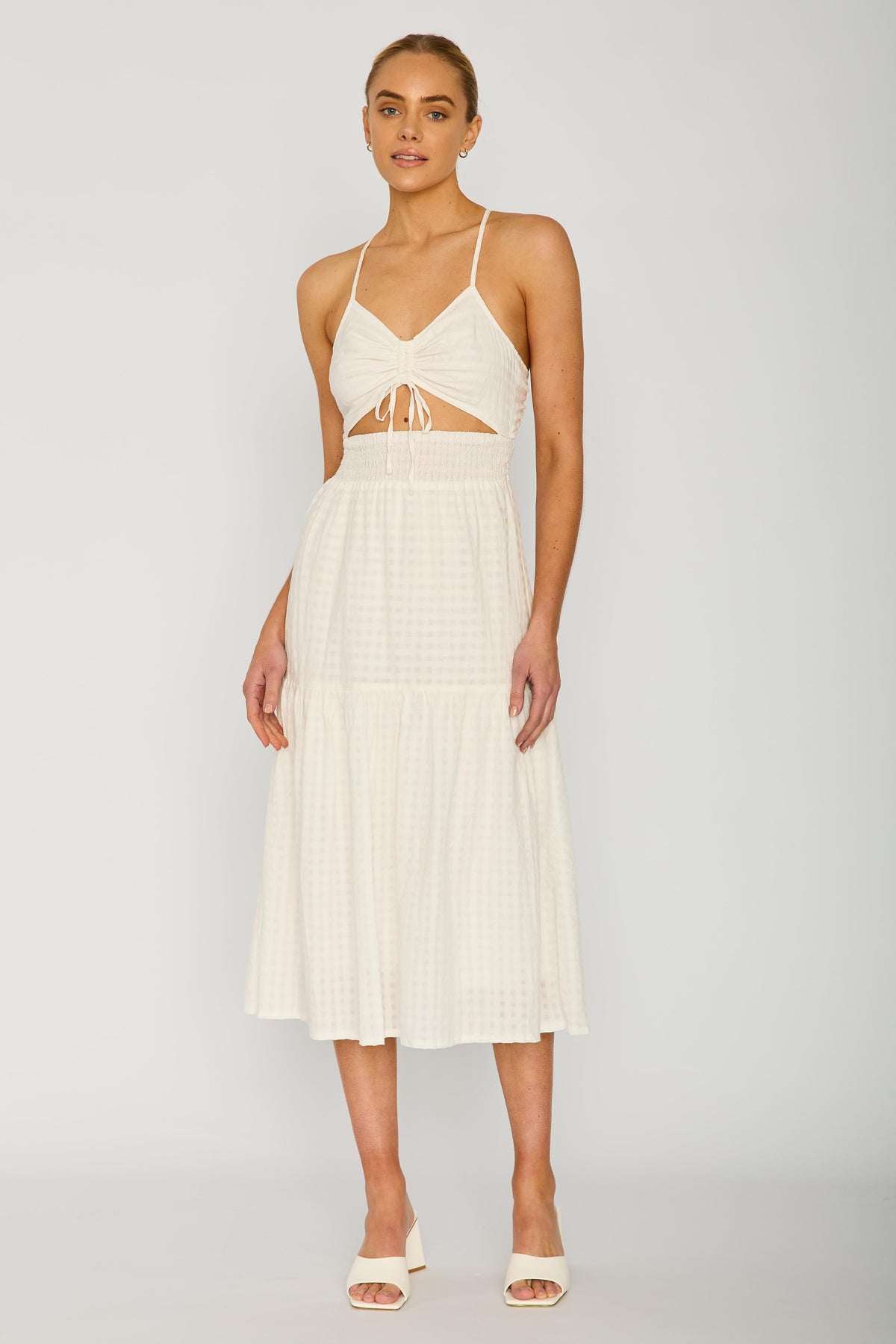 Harriet Summer Dress- White