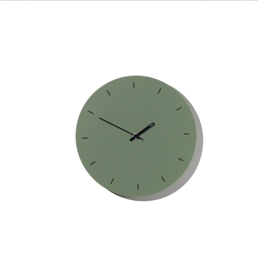 Minimal clock - Olive Green