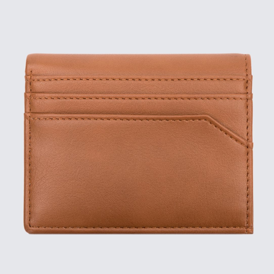 BROOME VEGAN MINIMALIST UNISEX WALLET I TAN