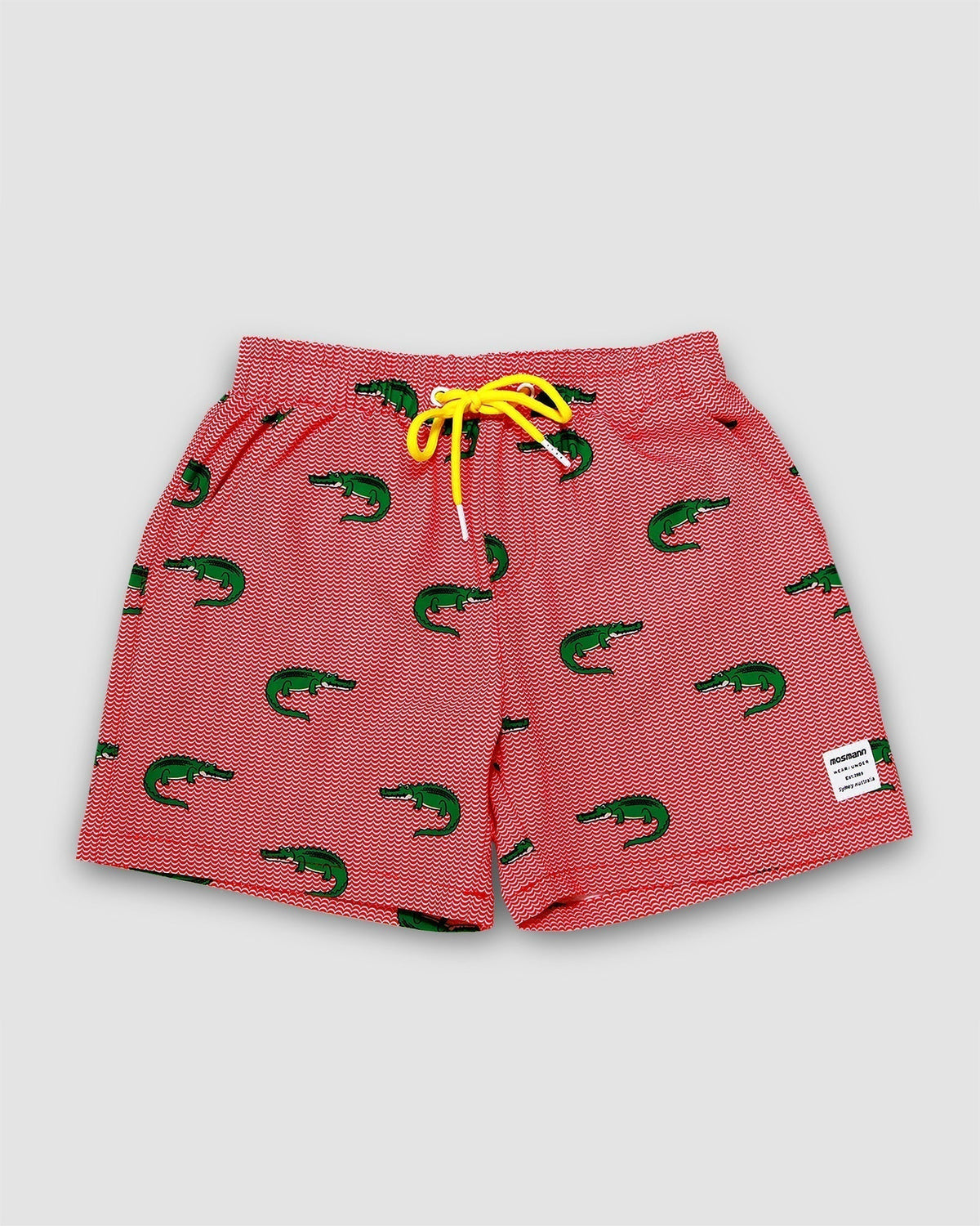 Red Boy's Swim Shorts Pattern