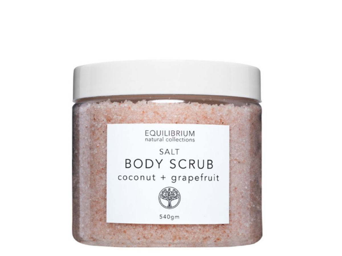 NATURAL BODY SCRUB SALT COCONUT + GRAPEFRUIT 540G