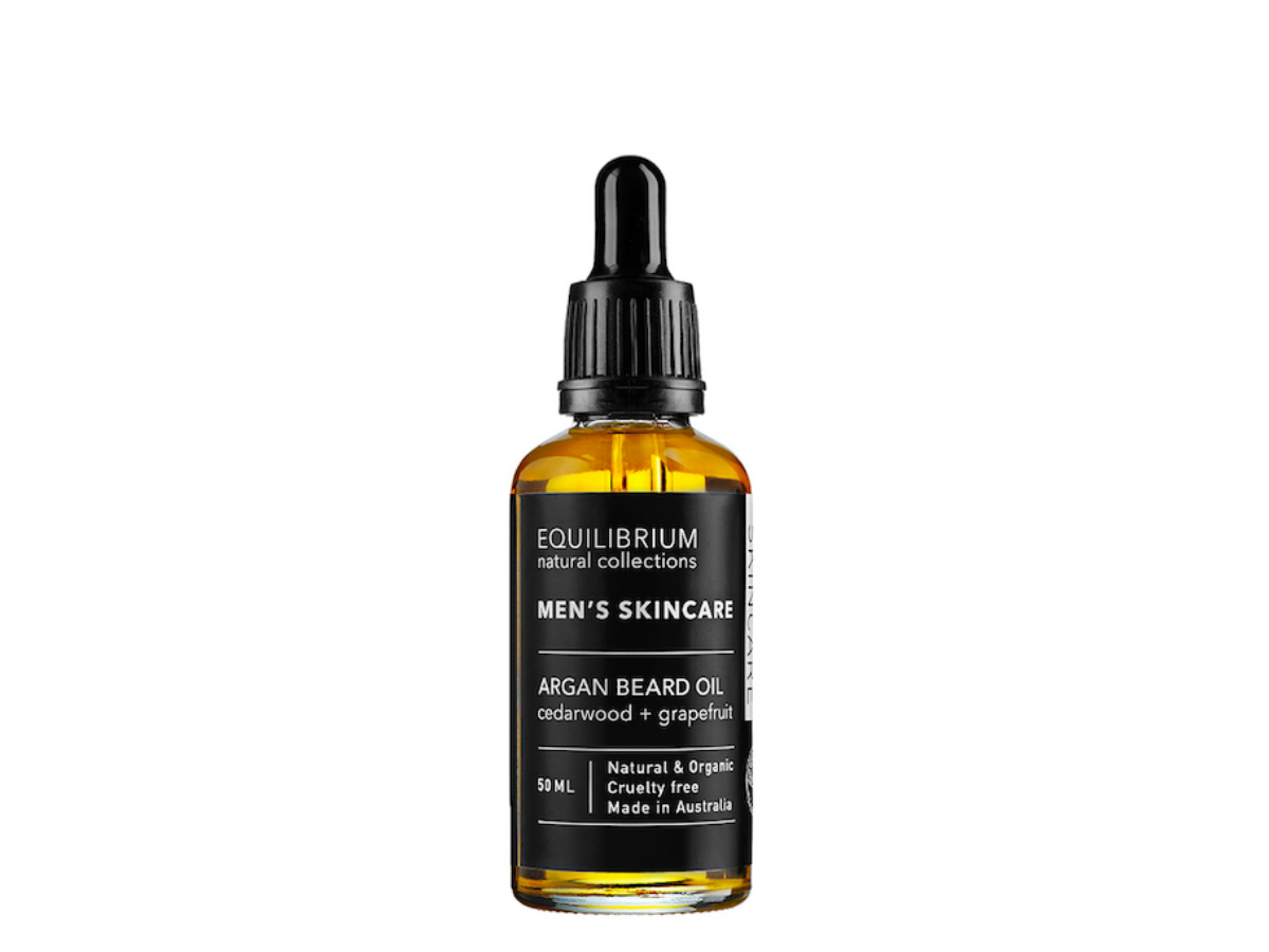 ARGAN BEARD OIL   CEDARWOOD + GRAPEFRUIT