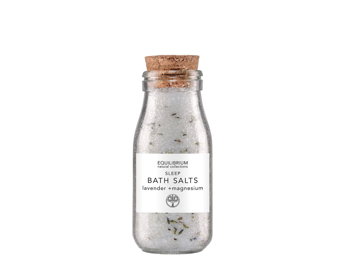 SLEEP NATURAL BATH SALT  LAVENDER + EPSOM 200G (CORK)