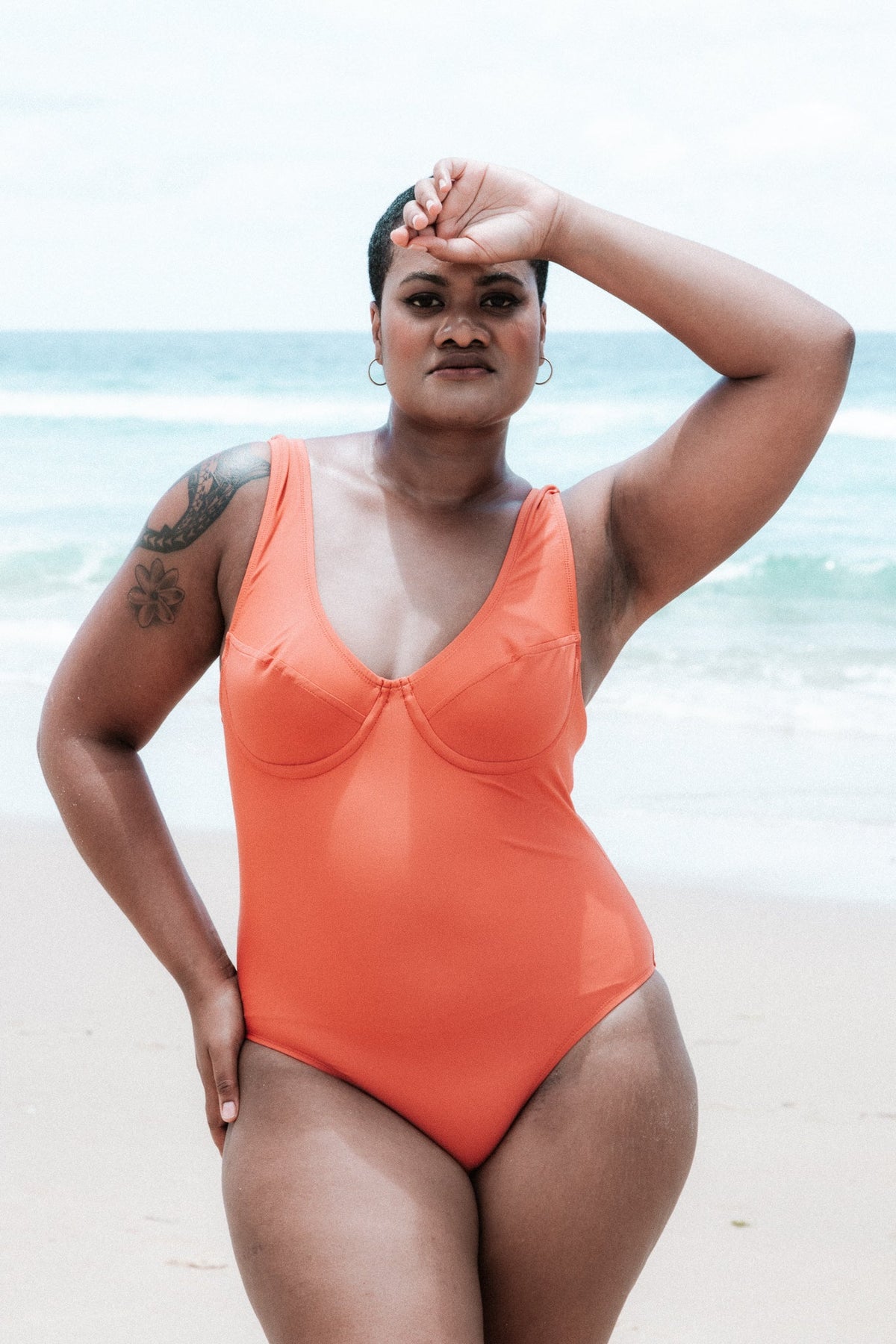 Olivia Swimsuit // Papaya