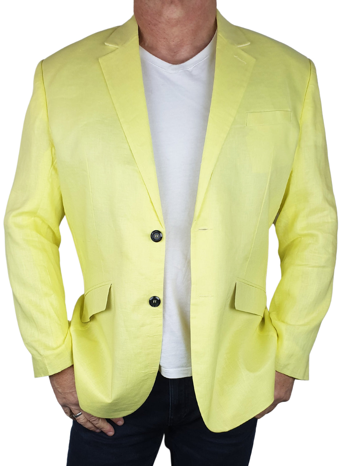 Lemon Linen Jacket