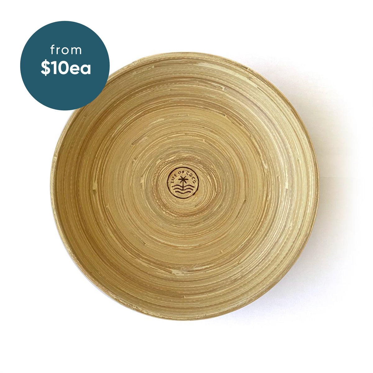 life of coco wholesale reusable bamboo plate