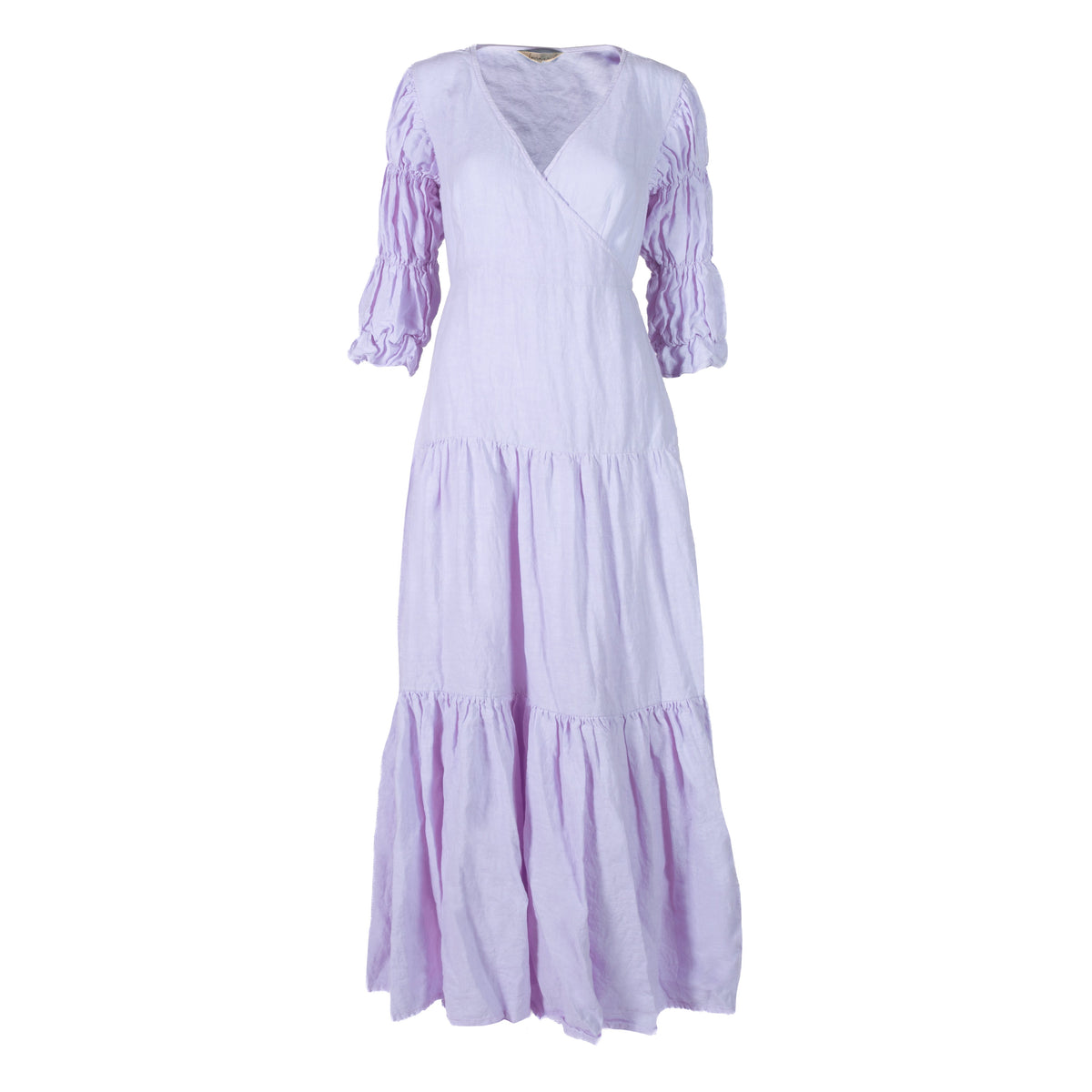 Kalani Wrap Dress  - Lilac (Midweight)