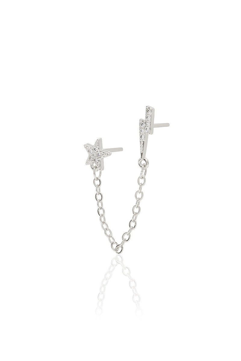 Matisse Chain Studs I Silver