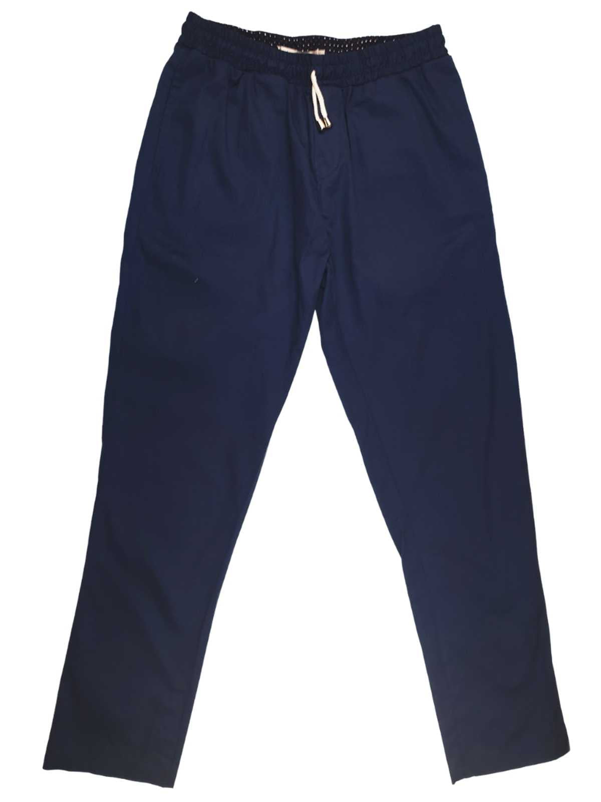 Navy Cotton Lounge Pant