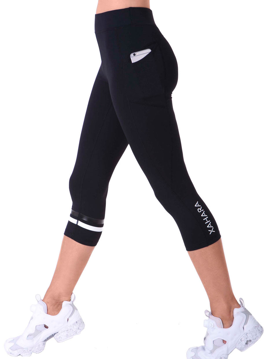 Phoenix Noir Leggings - Xahara Activewear