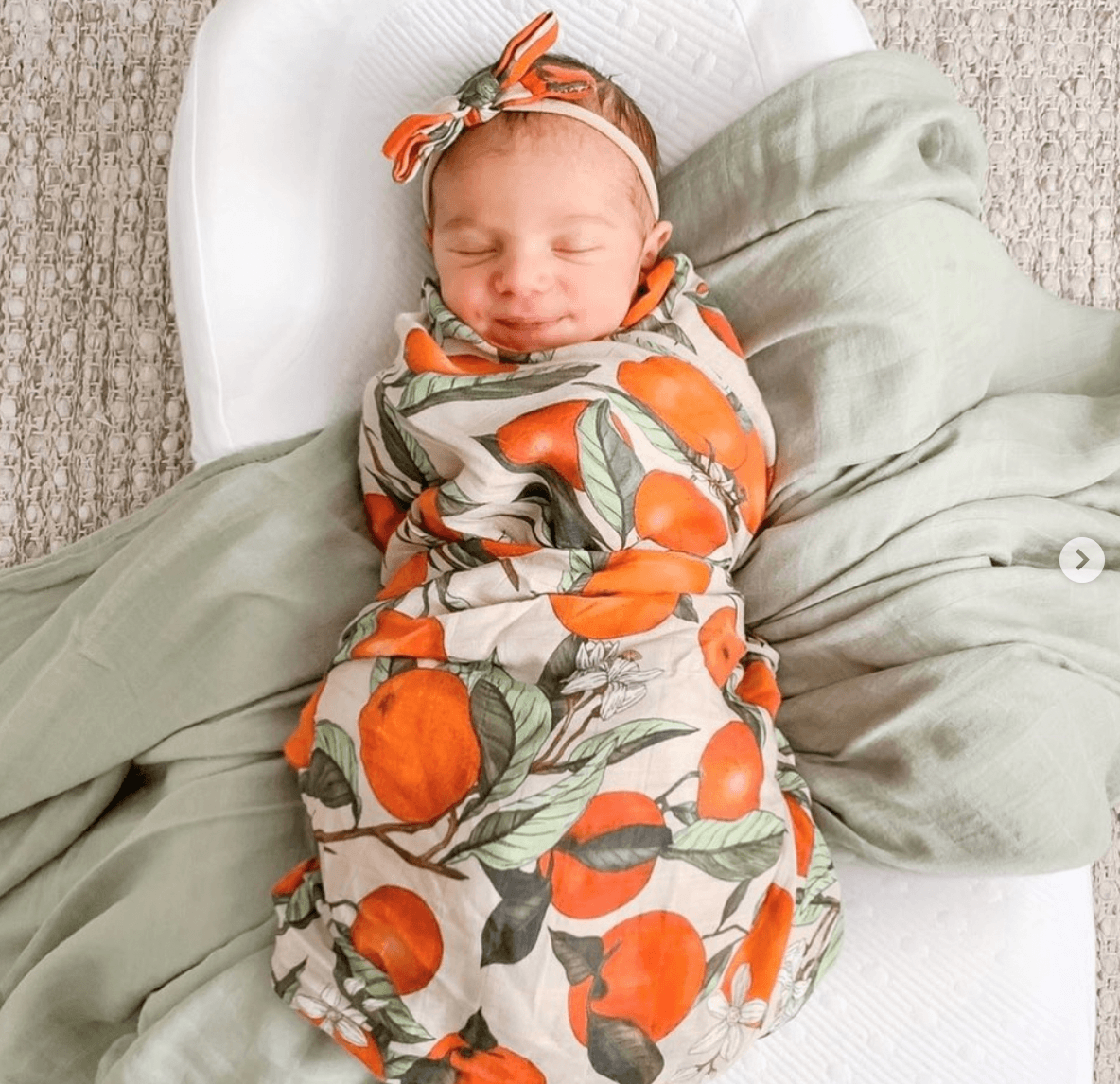 Clementine Bamboo Muslin Wrap - Bubba Bump