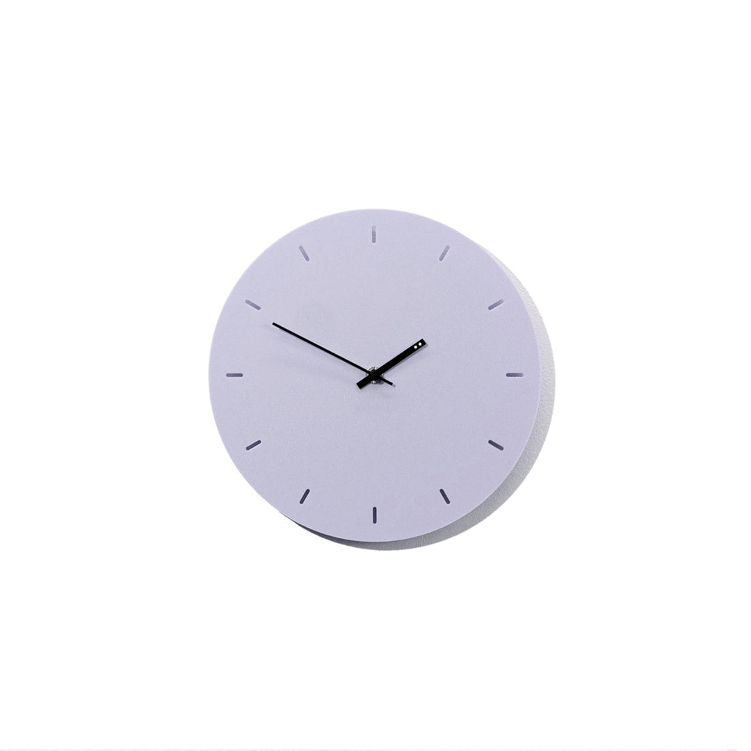 Minimal Clock - Pale Purple