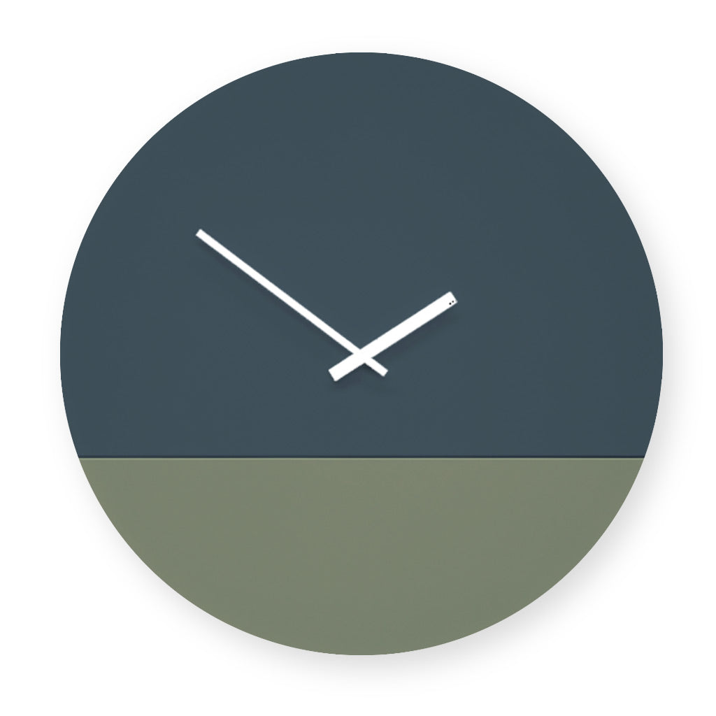 TOO Tone Clock - Slate & Eucalyptus - Minimal Clocks