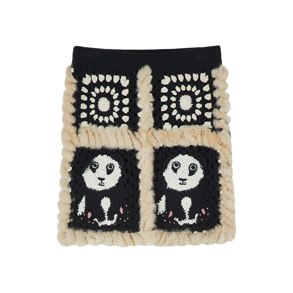 Crochet Panda Patterns Skirt