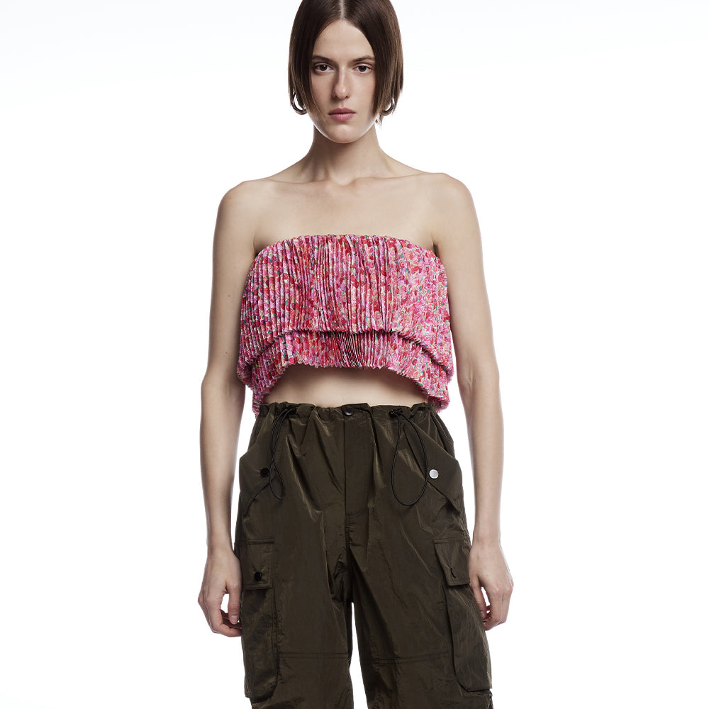 Legacy circle camouflage tube top