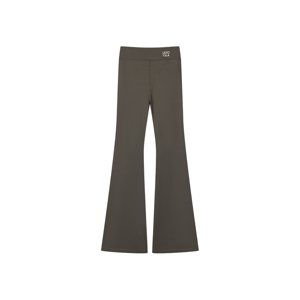 Sage Green Stretchy Flared Pants