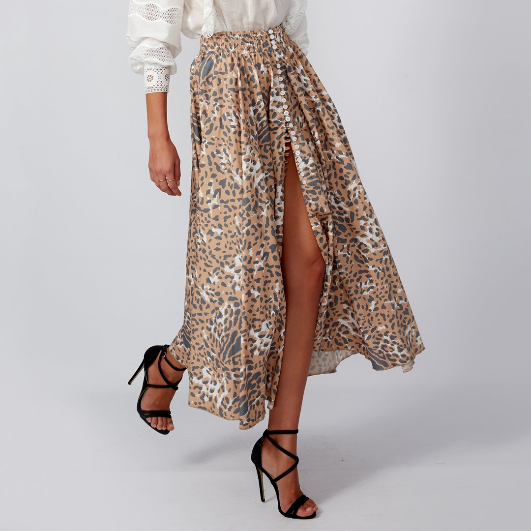 Animal print maxi outlet skirt australia