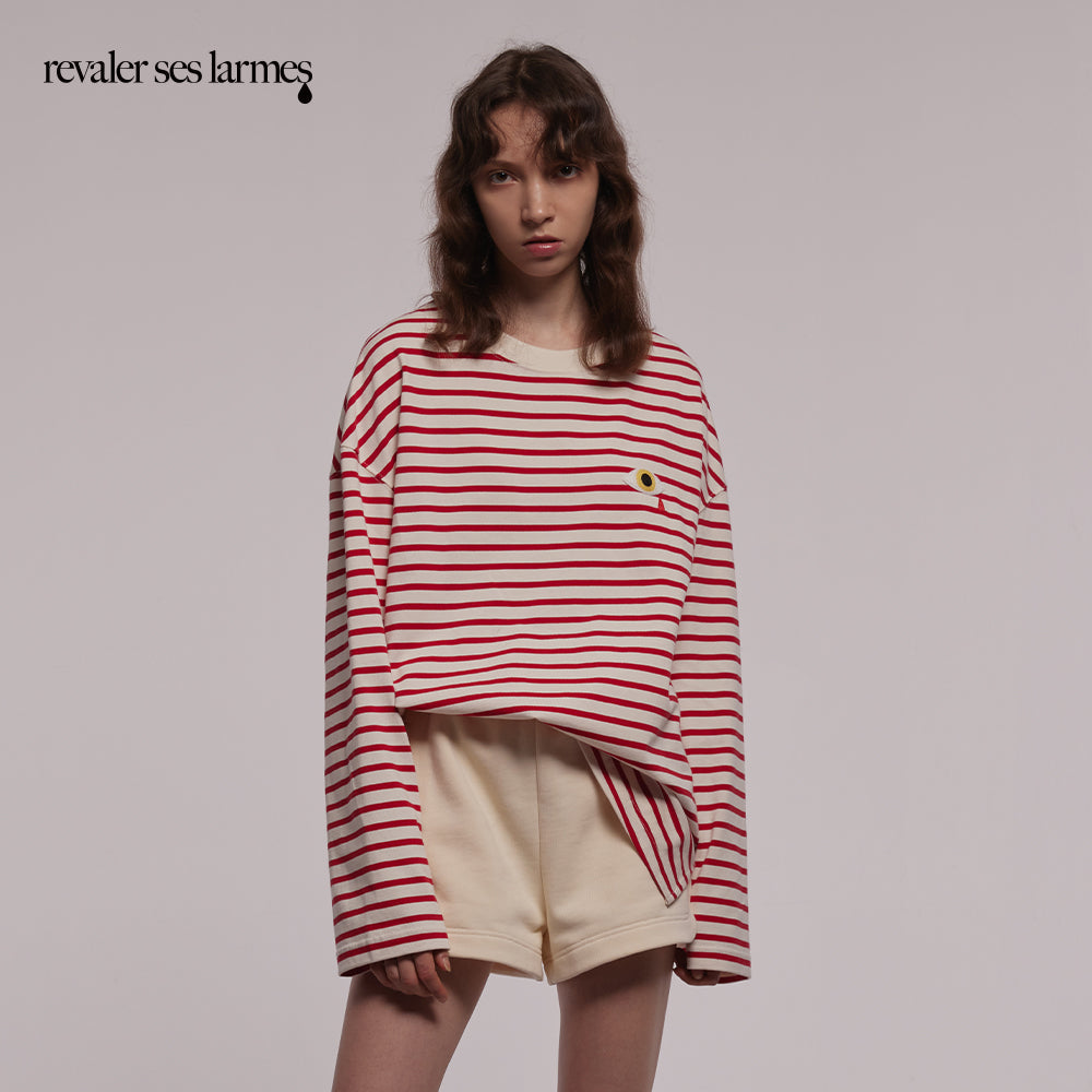 Logan Retro striped Top