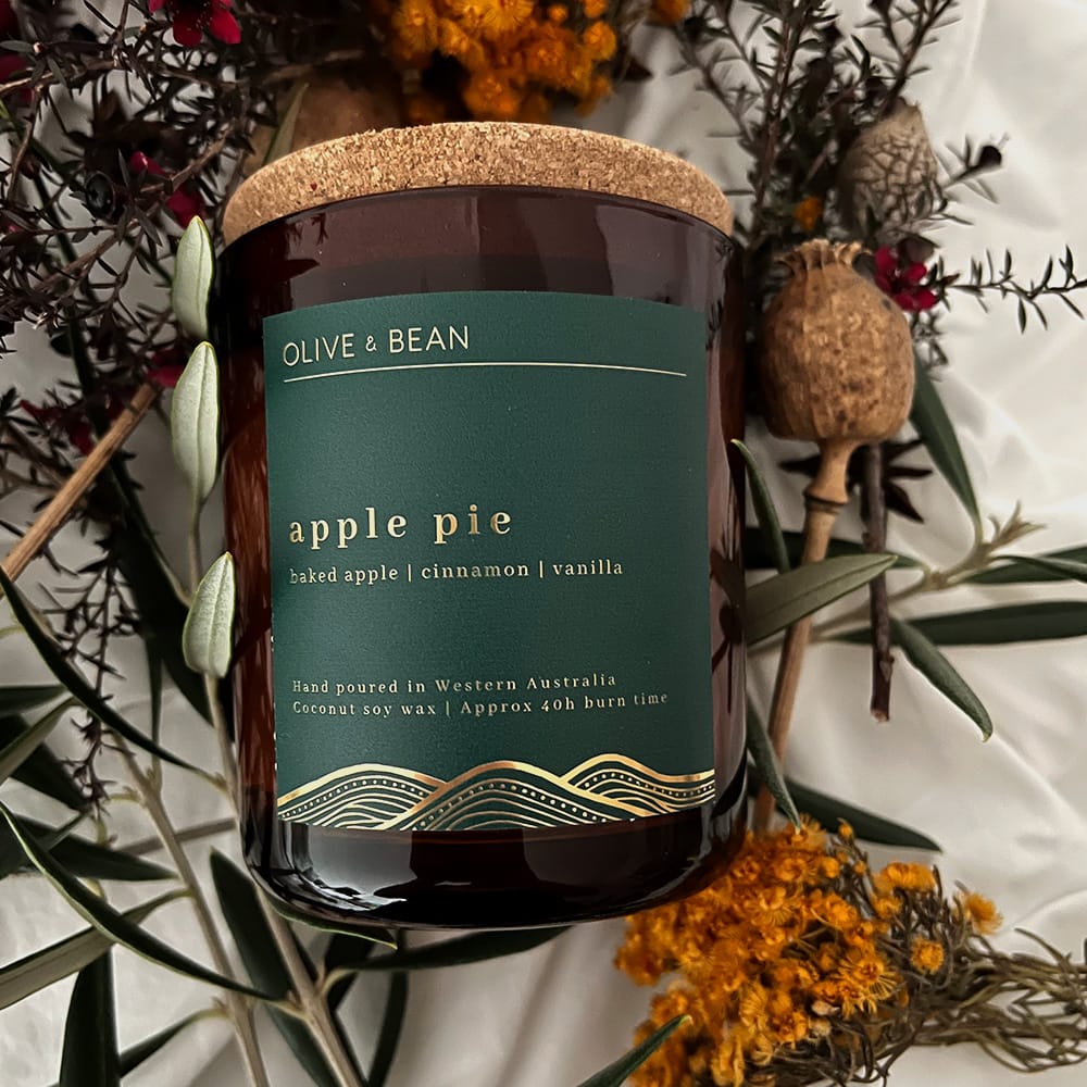 Olive and Bean Apple Pie