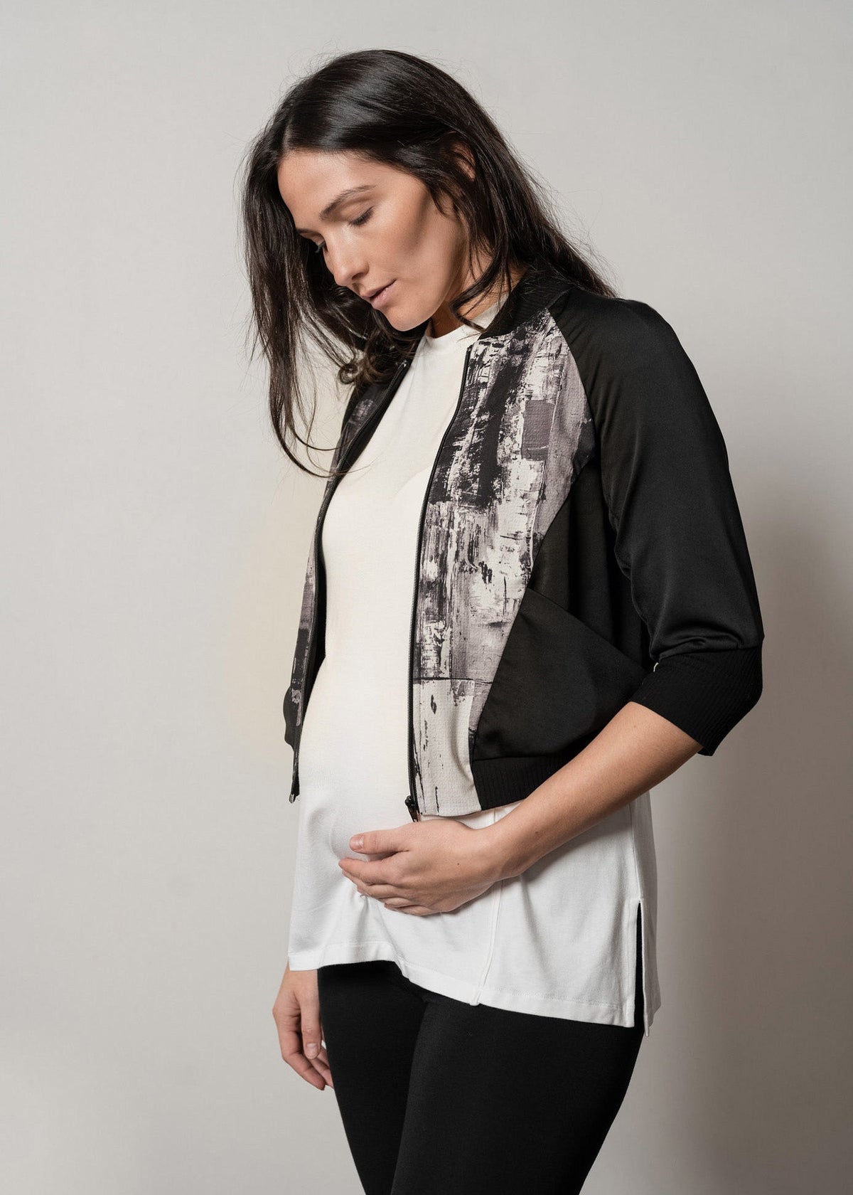 recycled poly bomber - úton: maternity and postpartum essentials